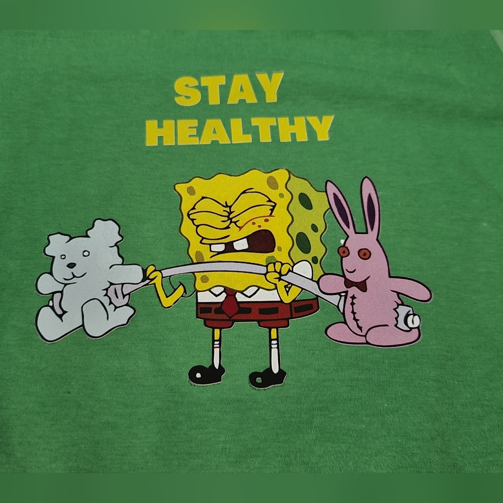 Womens Custome SpongeBob T-SHIRT